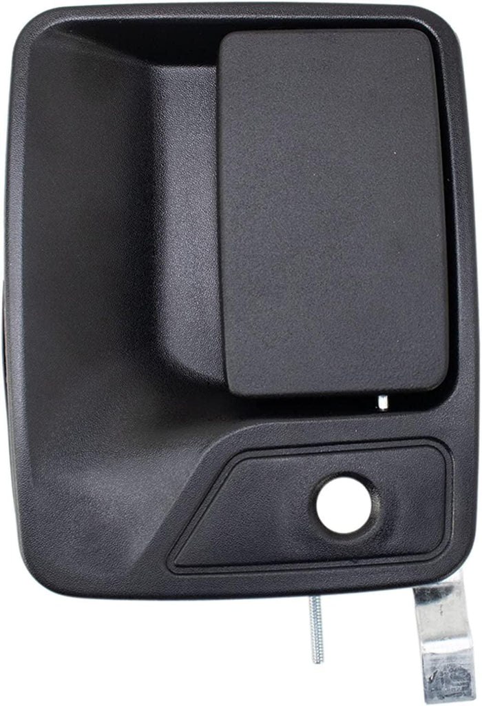 2Pc Front outside Exterior Door Handle Kit Set Black for Ford Super Duty