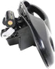 for Lexus LX470 Exterior Door Handle Front, Passenger Side Smooth Black (1998-2007) | with Key Hole | Trim: Limited/Sr5/Base | TO1311120 | 6921060071C0