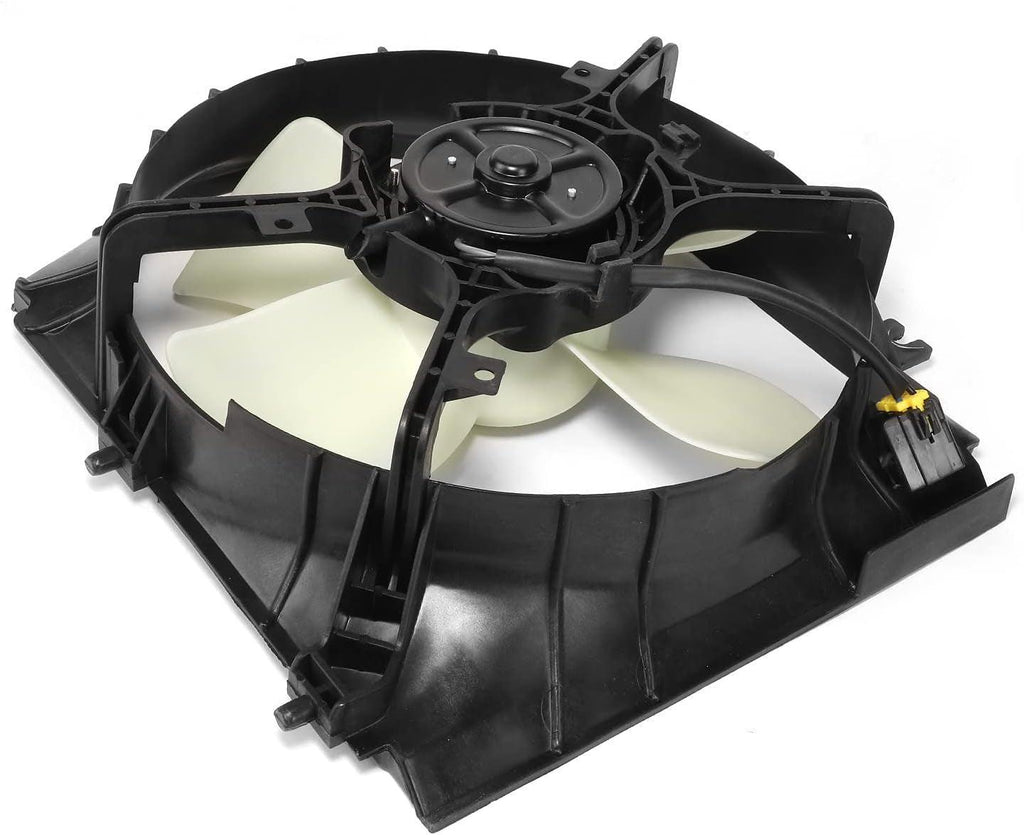 OEM-RF-0778 Factory Style Radiator Cooling Fan Assembly Compatible with 1996-1998 Mazda Protege 4-Blade
