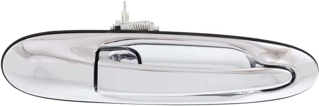 for Lincoln Town Car Exterior Door Handle 1998 99 00 01 2002 Front Passenger Side Chrome | Trim:All Submodels | FO1311146 | YW1Z5422404AA