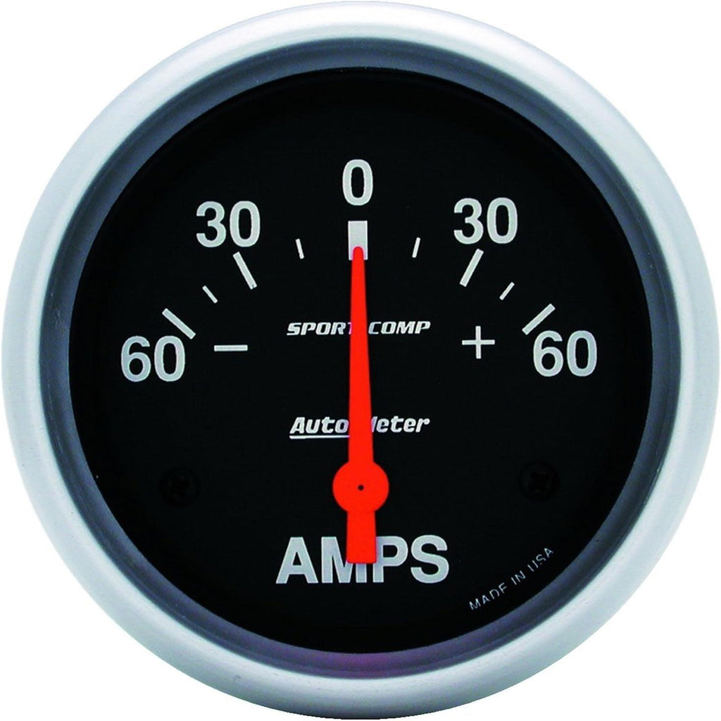 3586 Sport-Comp Electric Ampmeter Gauge