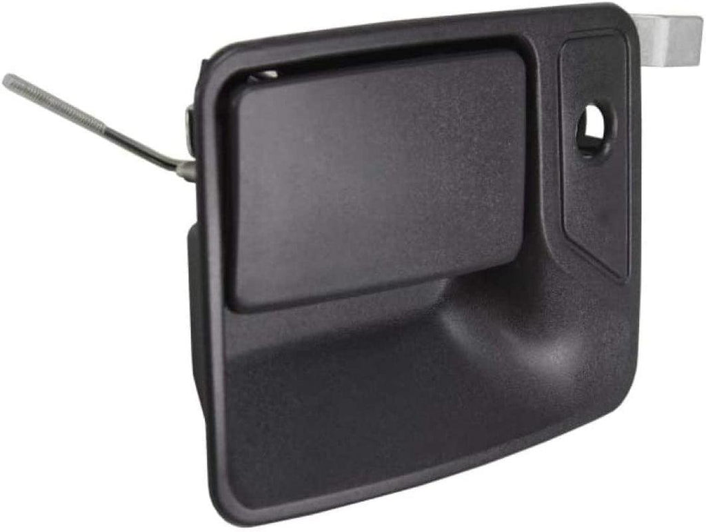 for Ford F-550 Super Duty Exterior Door Handle Front, Driver Side Black (1999-2016) | with Key Hole | Trim:All Submodels | FO1310123 | 4C3Z2522405AAA