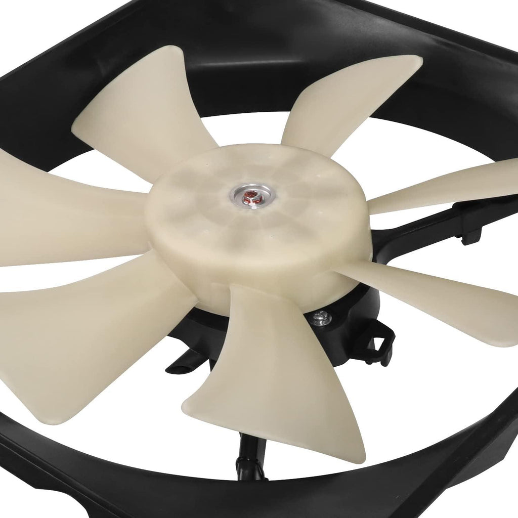 Factory Style Radiator Fan Assembly Compatible with 97-99 Camry / 99 Solara / 97-98 ES300 V6,OEM-RF-0965