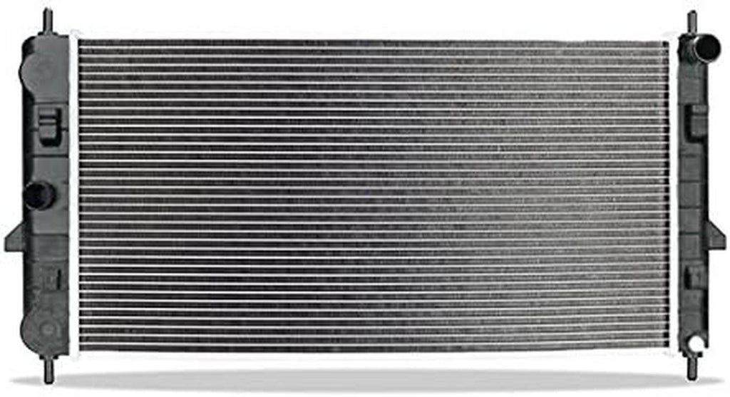 Plastic End-Tank Radiator Compatible with Chevrolet Cobalt 2005-2010 Silver