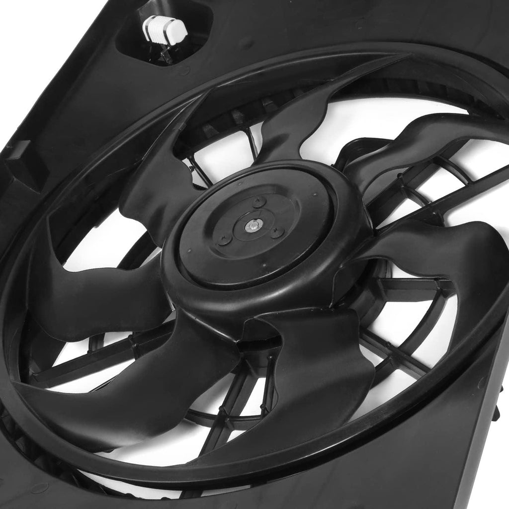 OEM-RF-1158 Factory Style Radiator Cooling Fan Assembly Compatible with 11-13 Sonata/Optima 2.4L