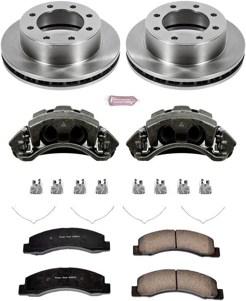 KCOE1905 Autospecialty 1-Click OE Replacement Brake Kit with Calipers