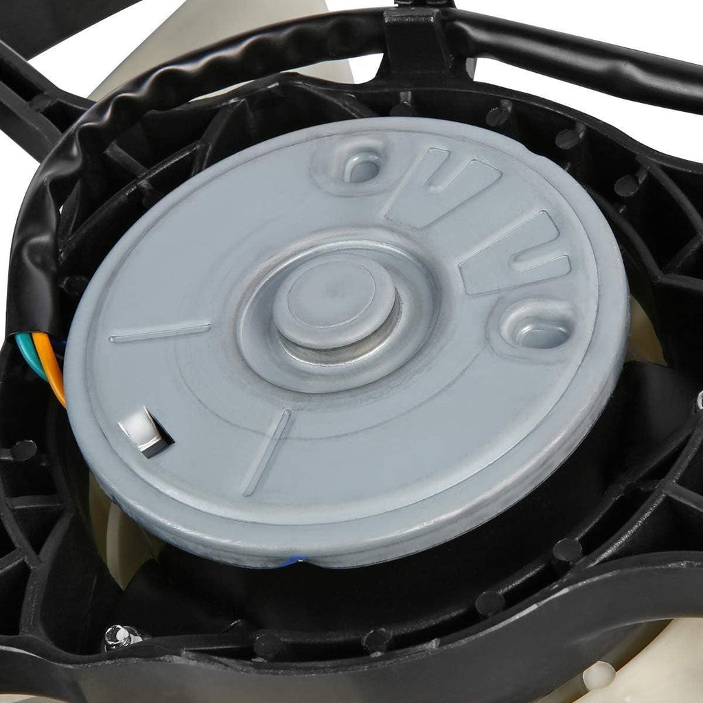 OEM-RF-0210 Factory Style Radiator Cooling Fan Assembly Cooling Efficiency Improved Direct Replacement [Compatible with 1998-2000 Amigo / 1998-2004 Rodeo / 2001-2003 Rodeo Sport]