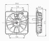 TYC Engine Cooling Fan Assembly for 06-11 Civic 600970
