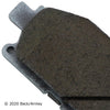 Beck Arnley Front Disc Brake Pad Set for 11-17 Nissan Quest (085-6967)