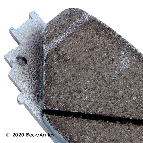 Beck Arnley Front Disc Brake Pad Set for 12-18 Toyota Yaris (085-2036)