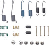Professional 18K1609 Rear Drum Brake Hardware Kit with Springs, Pins, Retainers, and Caps