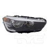 TYC Headlight Assembly for 16-21 BMW X1 20-16571-00