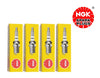 NGK Standard Spark Plugs LMAR9EJ 6884 Set of 4
