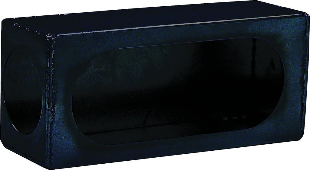 Lb383Slsingle Oval Light Box with Side Light, Black Powder Coated Steel