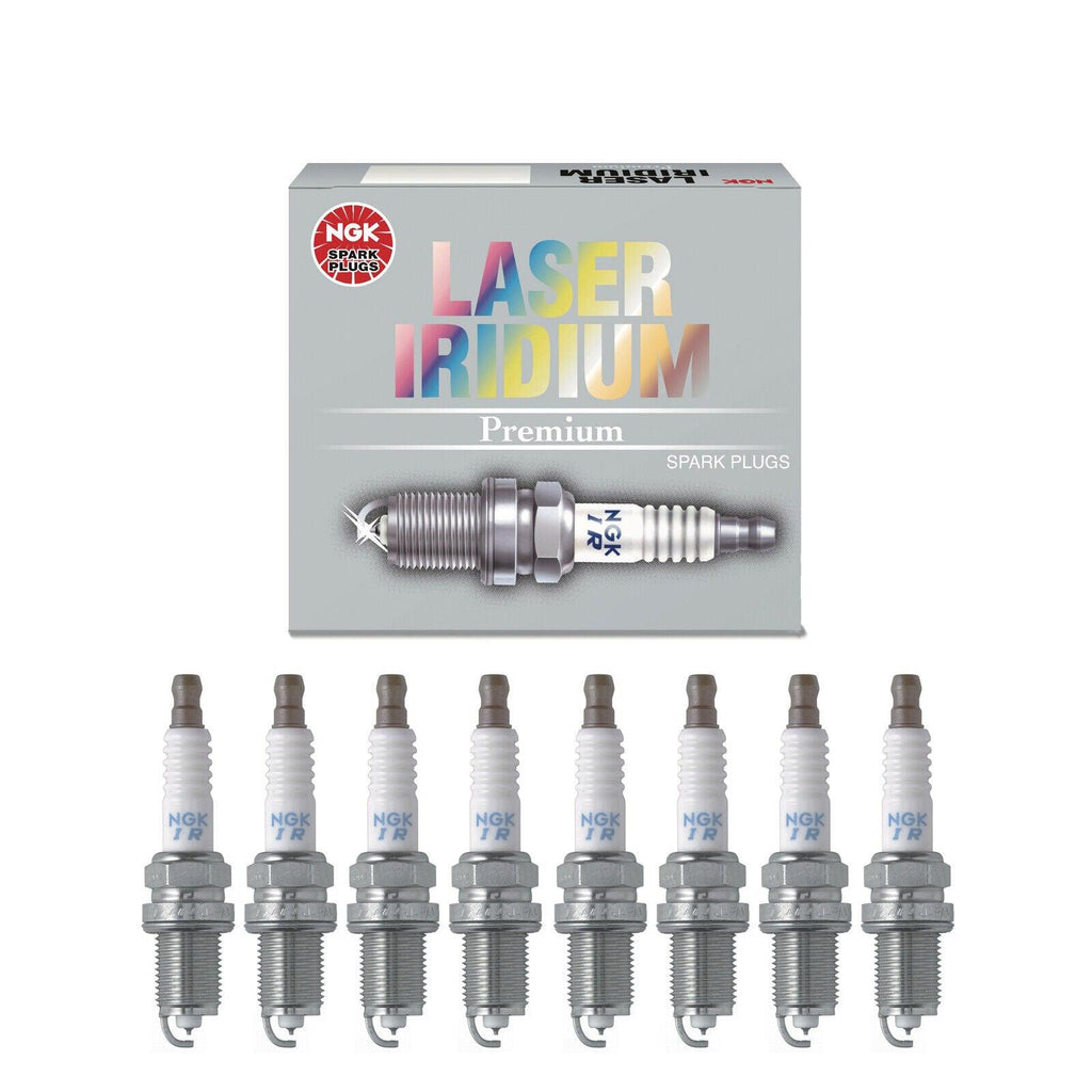 NGK Laser Iridium Spark Plug Set 8PCS. 93-12 for Lexus Scion Toyota 4589 IFR6T11