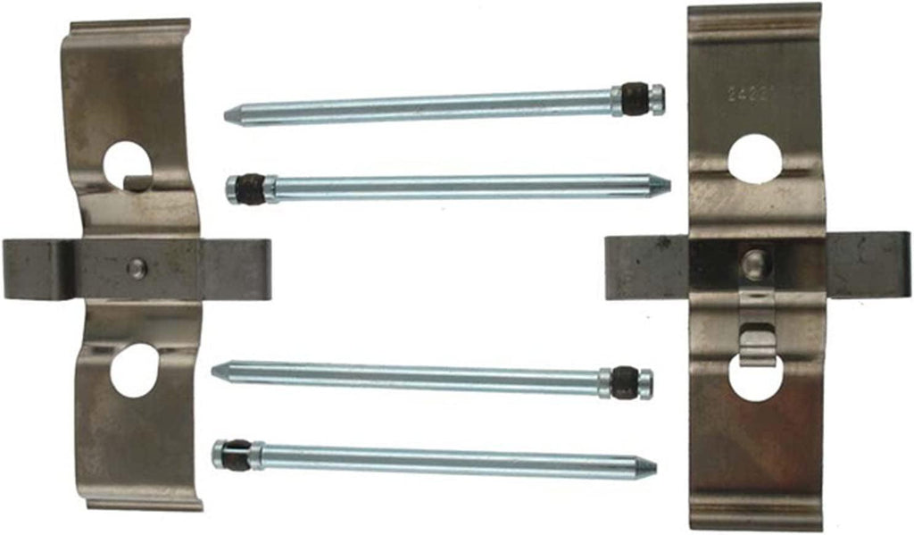 Gold 18K1961X Front Disc Brake Caliper Hardware Kit with Clips and Pins