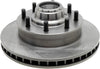 Silver 18A507A Front Disc Brake Rotor and Hub Assembly