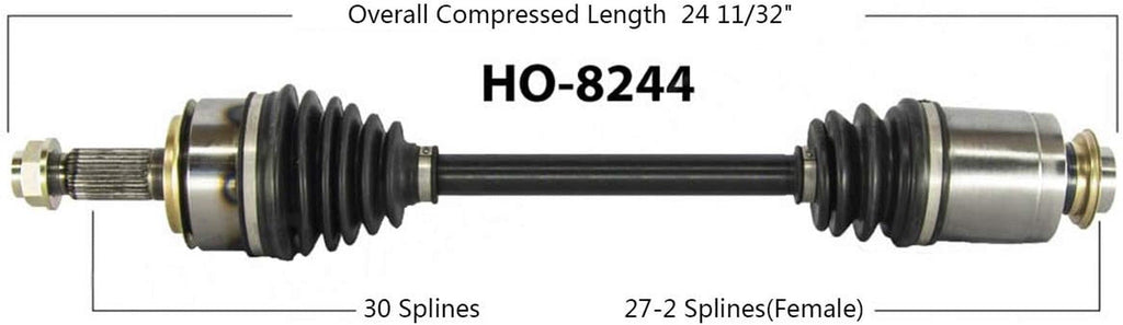 HO-8244 CV Axle