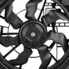 OEM-RF-00 Factory Style Radiator Cooling Fan Assembly Cooling Efficiency Improved Direct Replacement [Compatible with 16-19 Tucson],Black