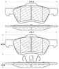 Centric Front Disc Brake Pad for Escape, Mariner, Tribute (105.10471)