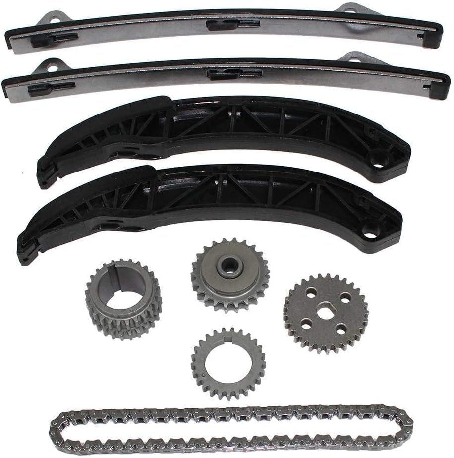 DNJ TK174 Timing Chain Kit/For 2006-2012/ Hyundai, Kia/Amanti, Azera, Entourage, Sedona, Sonata, Sorento, Veracruz/ 3.3L, 3.8L/ DOHC/ V6/ 24V/ 3342Cc, 3778Cc