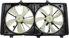 TYC 622420 Replacement Cooling Fan Assembly Compatible with Toyota , Black