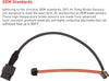 Rear  Brake Pad Wear Sensor Wire 341-74002 for 2004-2006 Volkswagen Phaeton, 2004-2018 Bentley Continental