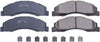 17-1737, Z17 Front Ceramic Brake Pads with Hardware