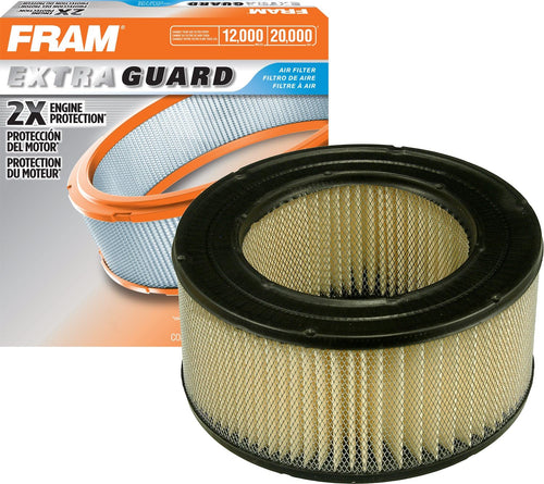 Extra Guard HD round Plastisol Engine Air Filter Replacement, Easy Install W/ Advanced Engine Protection and Optimal Performance, CA102 for Allis-Chalmers, American Motors, Lister Petter and Marklift Vehicles