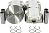 DNJ P336.20 Oversize Piston Set for 2006-2015 / Buick, Chevrolet, GMC, Pontiac, Saturn/Aura, Cobalt, Equinox, Impala, Ion, Lacrosse, Malibu, Regal, Sky, Solstice, Terrain, Vue / 2.4L / DOHC / 16V