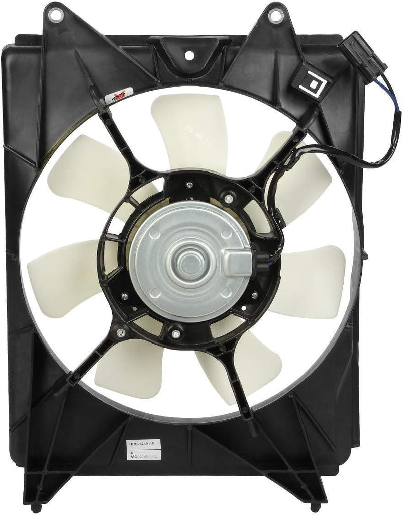 OEM-RF-0184 Factory Style Radiator Cooling Fan Assembly Cooling Efficiency Improved Direct Replacement [Compatible with 2012-201 Civic]