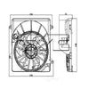 Dual Radiator and Condenser Fan Assembly