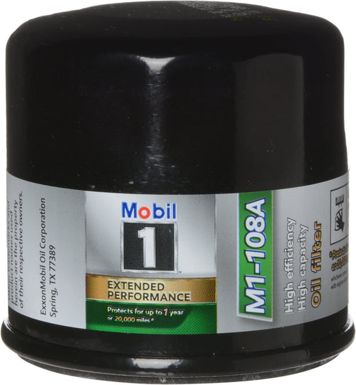 M1-108A Extended Performance Oil Filter , Pack of 6