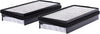 Fresh Breeze Cabin Air Filter Replacement for Car Passenger Compartment W/ Arm and Hammer Baking Soda, Easy Install, CF10136 for GM Vehicles, White