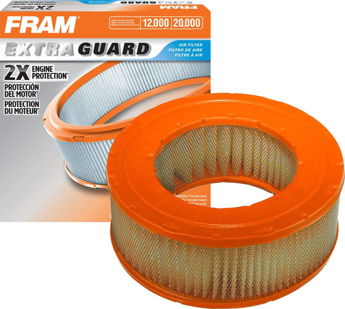 Extra Guard round Plastisol Engine Air Filter Replacement, Easy Install W/Advanced Engine Protection and Optimal Performance, CA2675