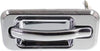 for Hummer H2 Exterior Door Handle Rear, Driver Side Chrome 2003-2009 | Trim: Base
