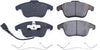 17-1375, Z17 Front Ceramic Brake Pads with Hardware