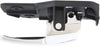 Interior Door Handle SET Compatible with 2000-2002 Lincoln LS Front and Rear, Driver and Passenger Side Chrome
