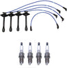 Denso Wire Set 5Mm & 4 U-Groove Spark Plugs .044 Kit for Camry Celica MR2 2.2 L4 Naturally Aspirated