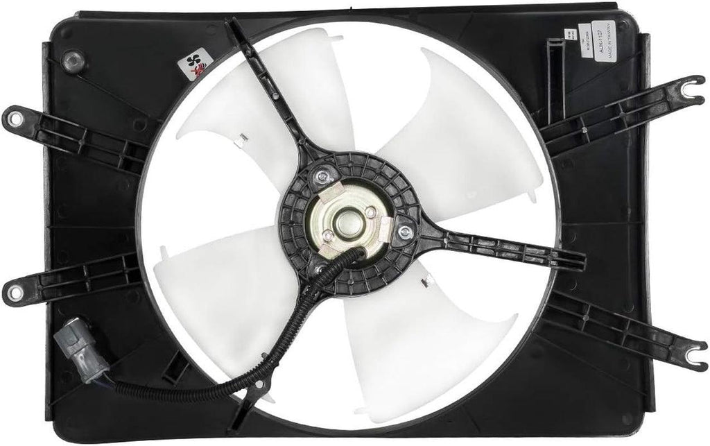 OEM-RF-0194 Factory Style Radiator Cooling Fan Assembly Cooling Efficiency Improved Direct Replacement [Compatible with 2012-2015 Civic]