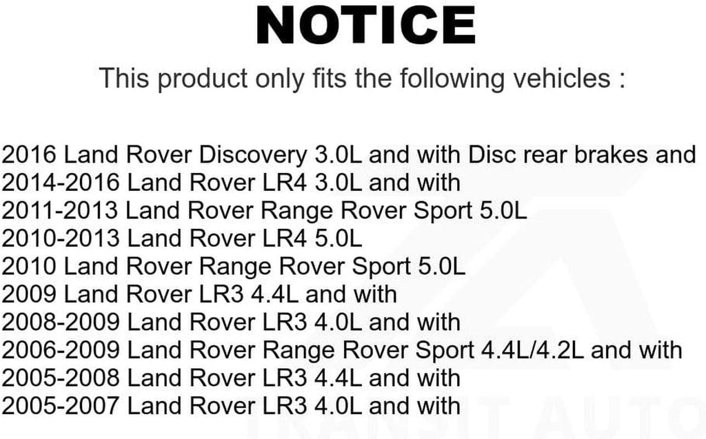 Mpulse Rear Disc Brake Pads Wear Sensor SEN-2BWS0175 for Land Rover Range Sport LR4 LR3