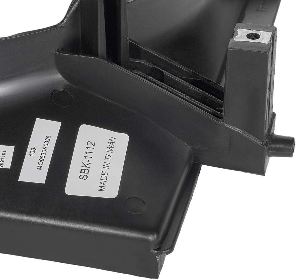 OEM-RF-0252 Factory Style Radiator Cooling Fan Assembly Cooling Efficiency Improved Direct Replacement [Compatible with 2009-2013 Forester / 2008-2011 Impreza 2. 5L Na & Turbo],Black
