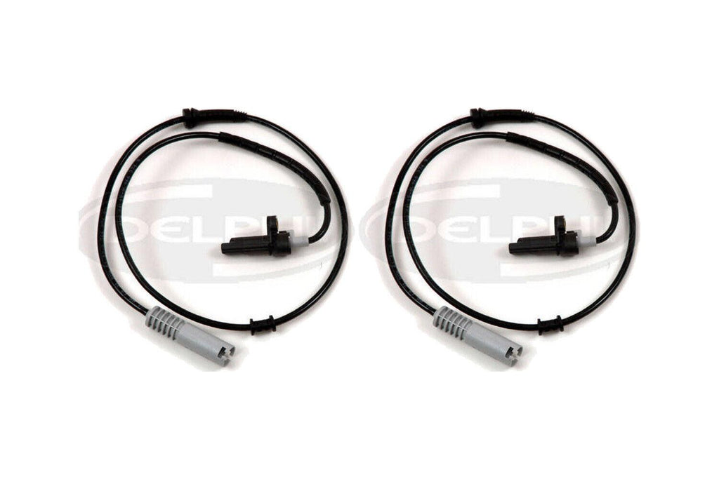 Rear PAIR Delphi ABS Wheel Speed Sensor for 1995-1998 BMW 750Il (58067)
