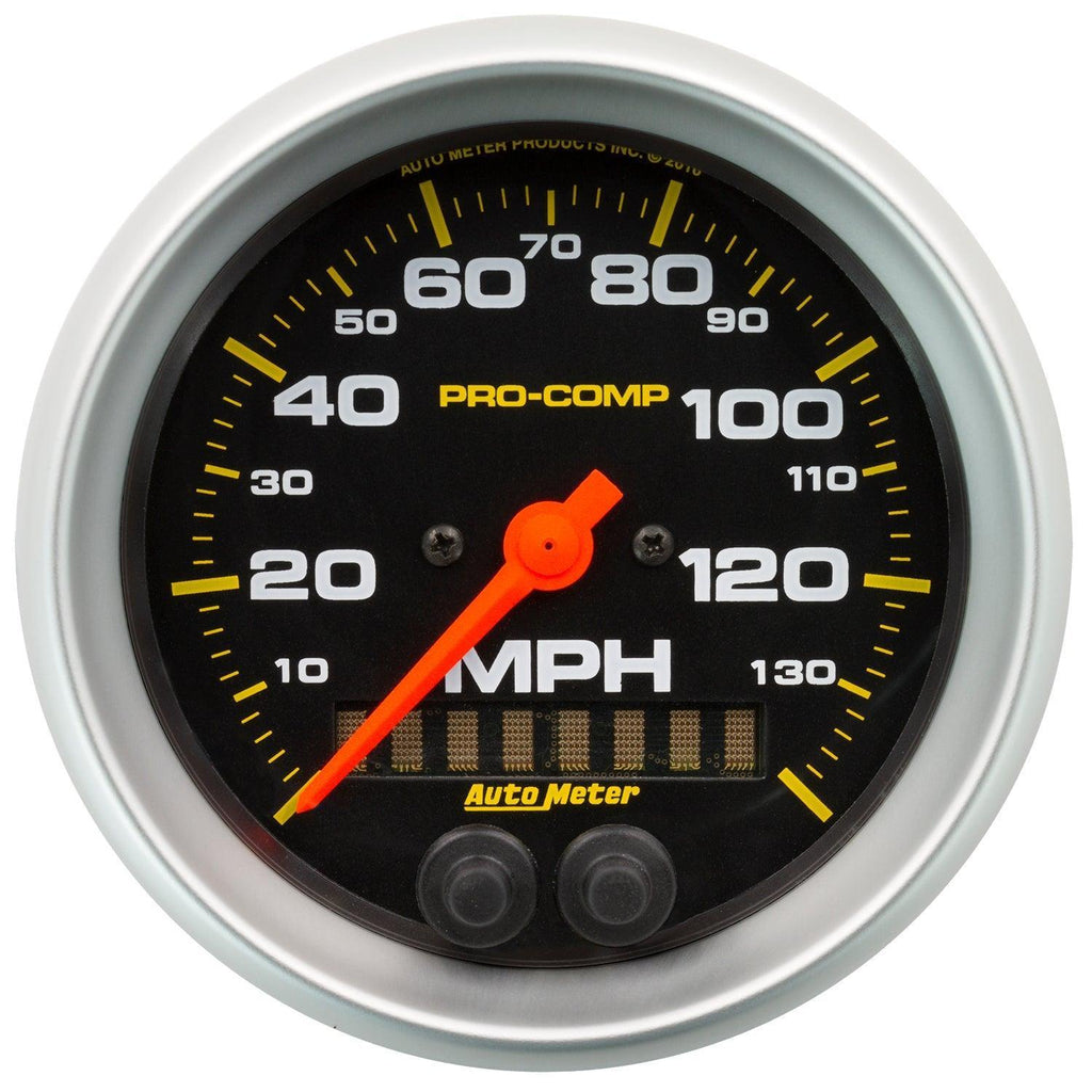 3-3/8 in. GPS SPEEDOMETER 0-140 MPH PRO-COMP - greatparts