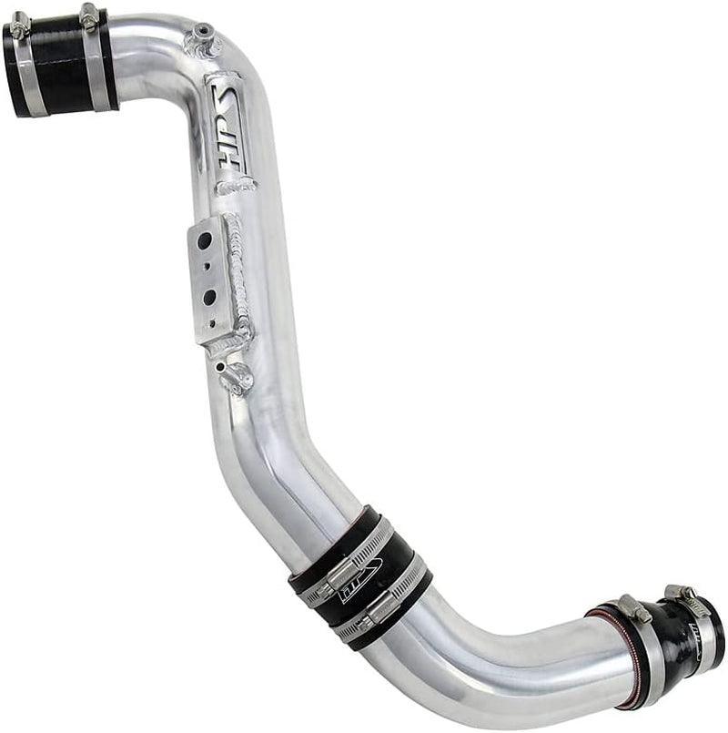 HPS Performance Polished Upper Charge Pipe Cold Side Compatible for 2018-2022 Honda Accord 1.5L Turbo, 17-134P