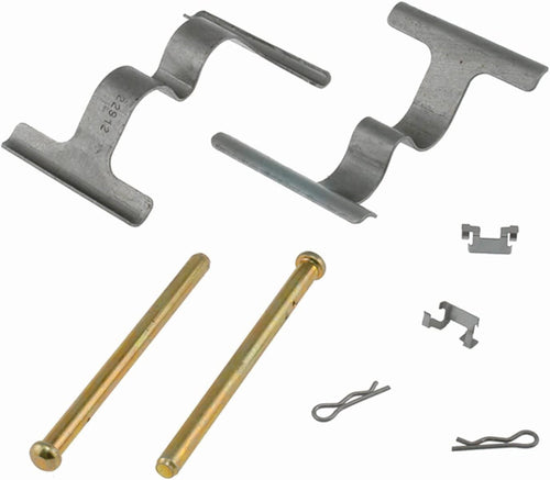 Gold 18K1692X Rear Disc Brake Caliper Hardware Kit with Clips and Pins