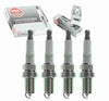 4 Pc NGK V-Power Spark Plugs Compatible with Toyota Corolla 1.8L 2.4L L4 2005-2012