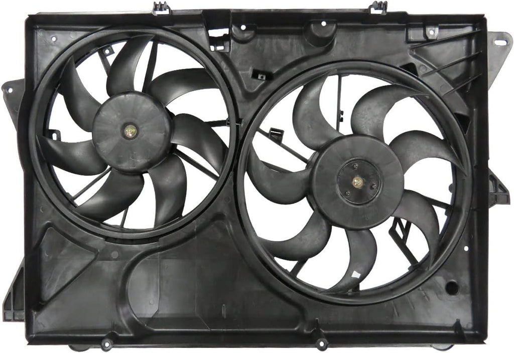 623190 Cooling Fan Assembly Compatible with 2013-2019 Ford Explorer, Black