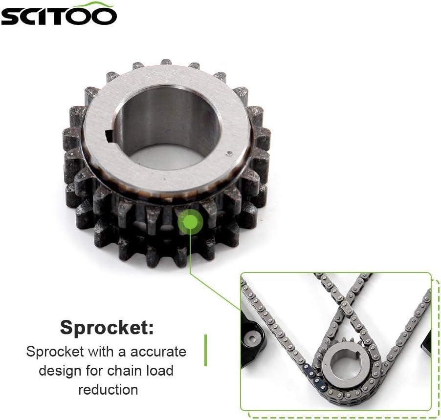 TS20391 9-4201S 9-4202S Engine Timing Chain Kit Sets Replaces for Ford for Lincoln Expedition F-150 F-250 Super Duty F-350 Super Duty Navigator Mark LT 5.4L