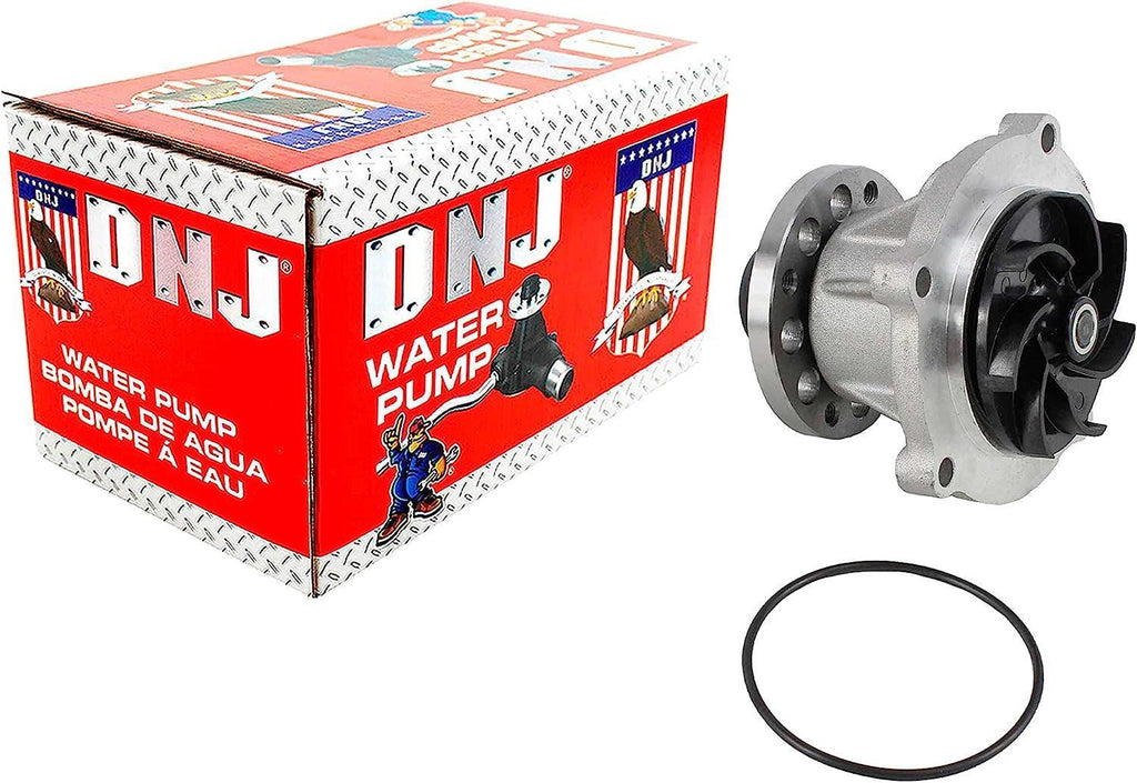 DNJ WP4214 Water Pump for 2003/ Ford/Excursion, F-250 Super Duty, F-350 Super Duty / 6.0L / OHV / V8 / 32V / 363Cid, Turbocharged